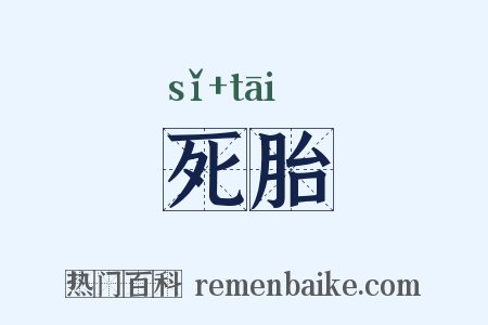 死胎是什么意思的图片
